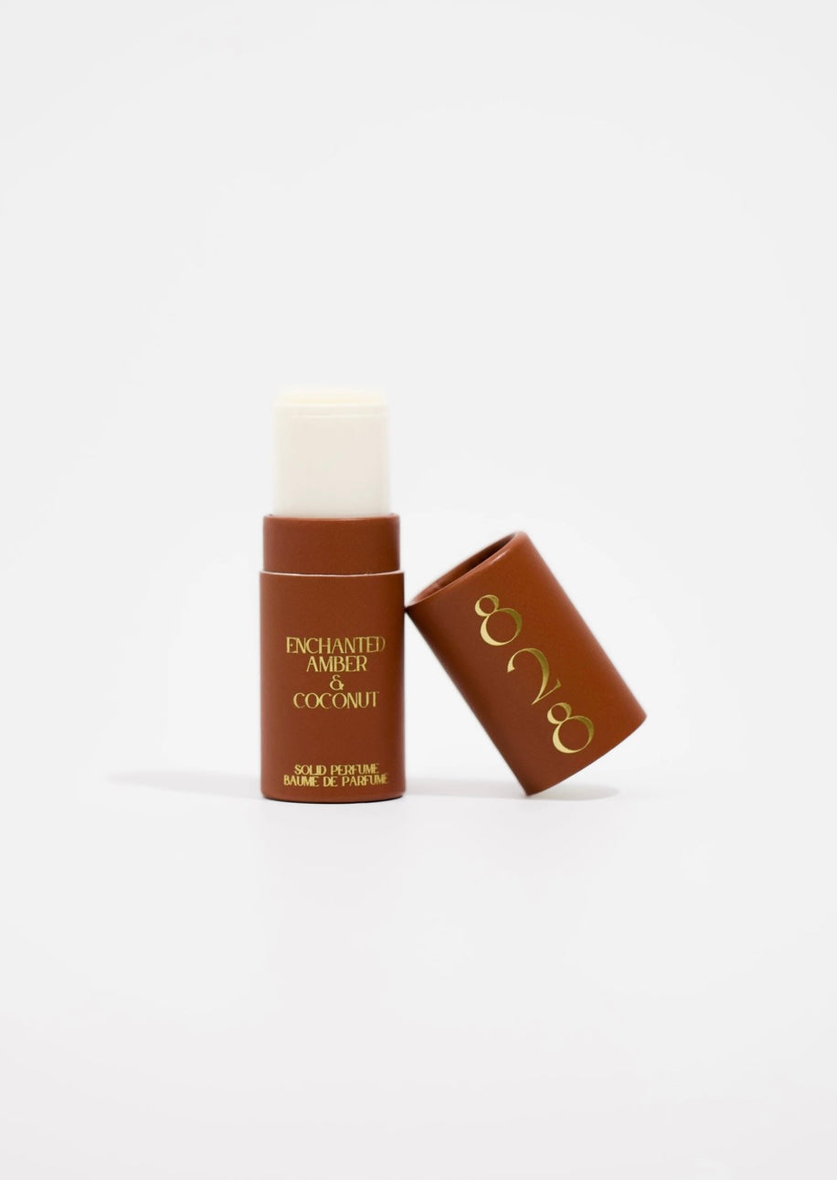 Enchanted Amber & Coconut solid perfume