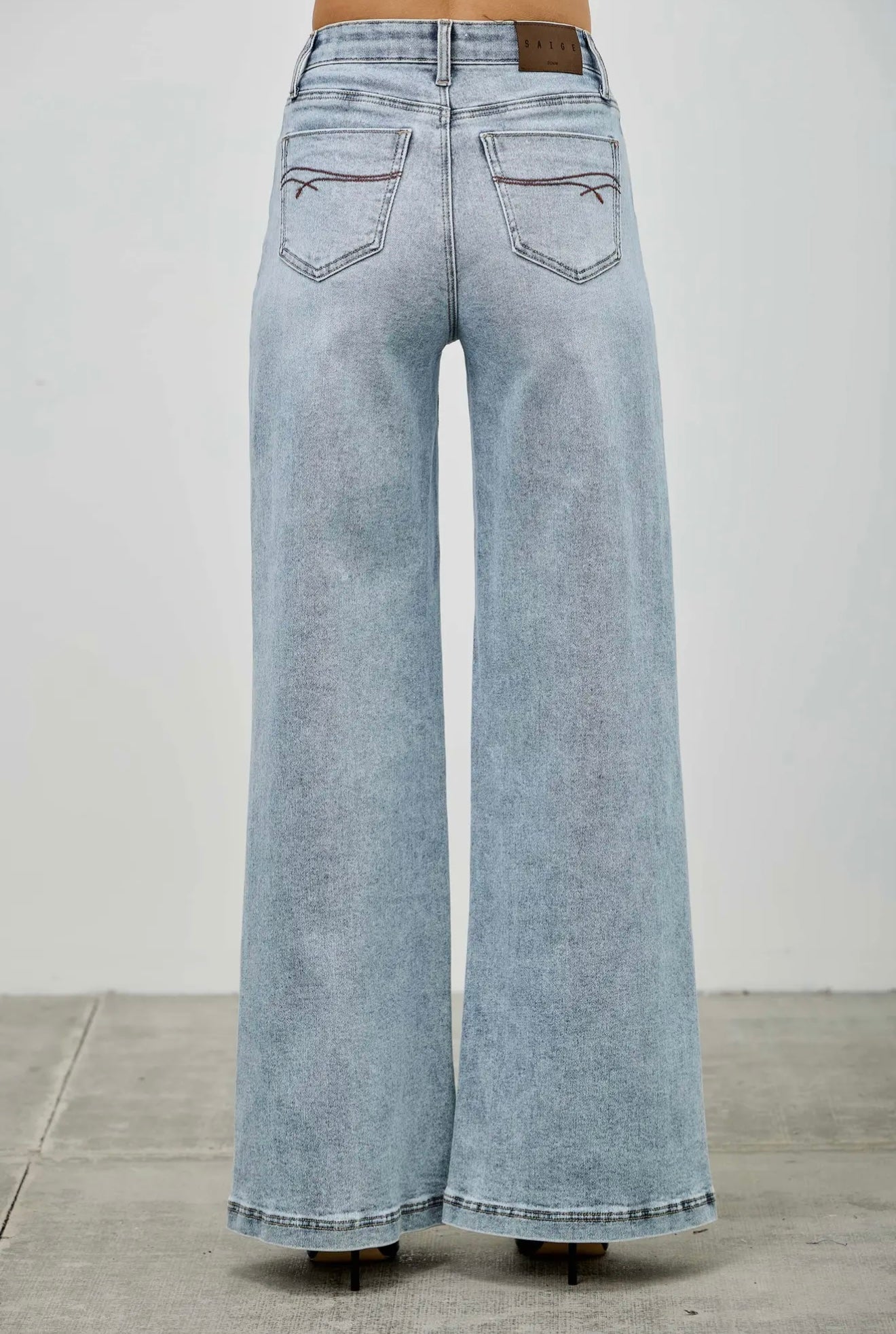 High Rise Wide Leg