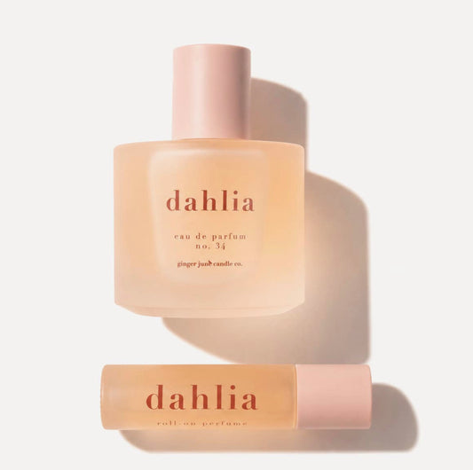 Dahlia •Clean Perfume • Roll-On or Eau
De Parfum Options