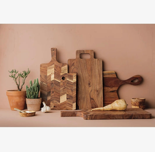 Heirloom Acacia Chevron Serving Board
10 Inch