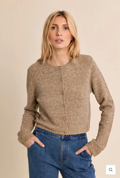 Short, fitted cardigan