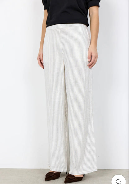 Cannie Linen Stripe Pants