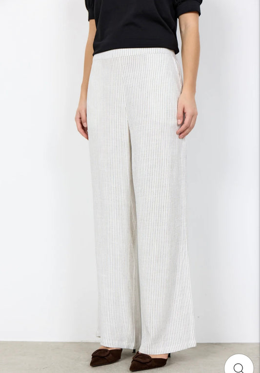 Cannie Linen Stripe Pants