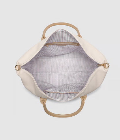 Alexis Stripe Weekender Travel Bag