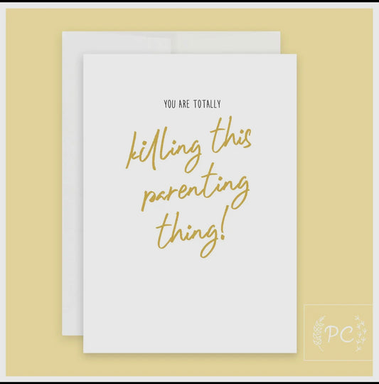 Killing This Parenting Thing