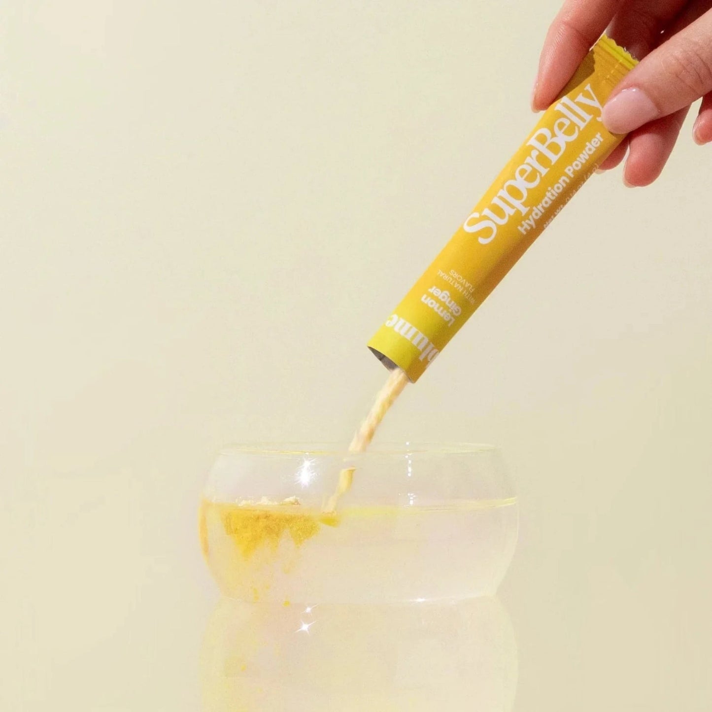Super belly hydration and Gut Mix lemon ginger