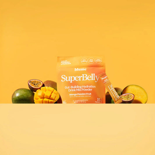 Super belly hydration and Gut Mix Mango Passion Fruit