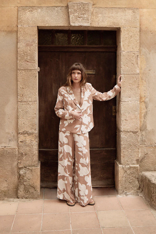Wide Pants, printed