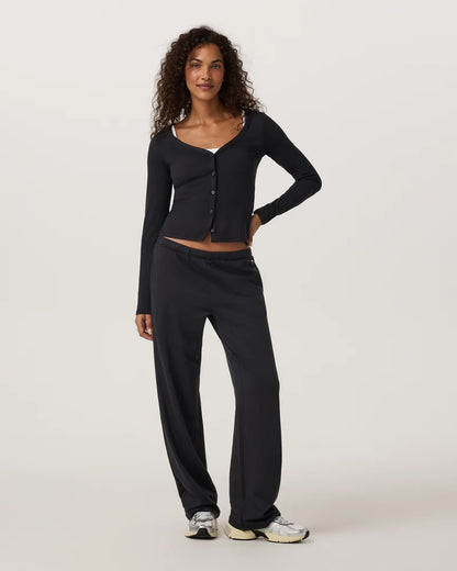 Long Sleeve Halo V-Neck Cardigan