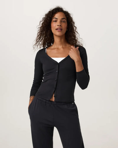 Long Sleeve Halo V-Neck Cardigan