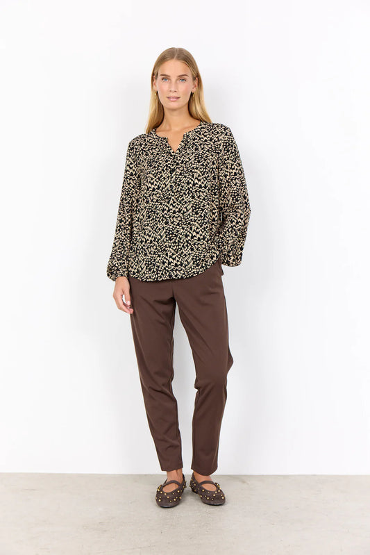 Bridgette ladies printed top