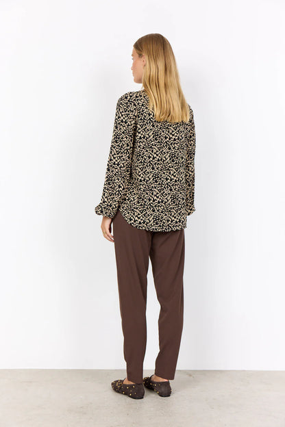 Bridgette ladies printed top