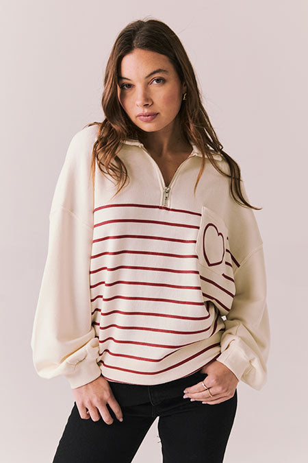 Chaser Heart Sweater