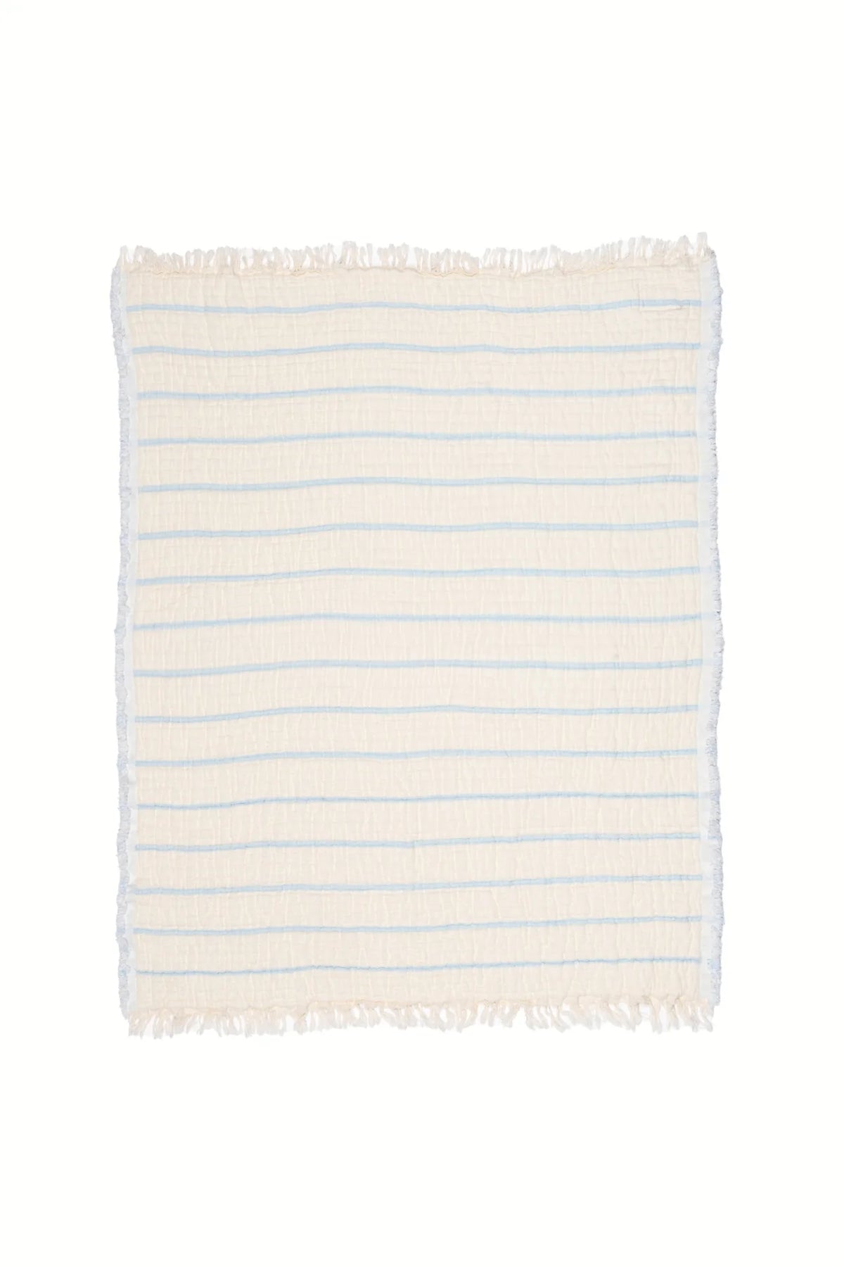 THE LOTUS | Quilted Stripe Baby Blanket