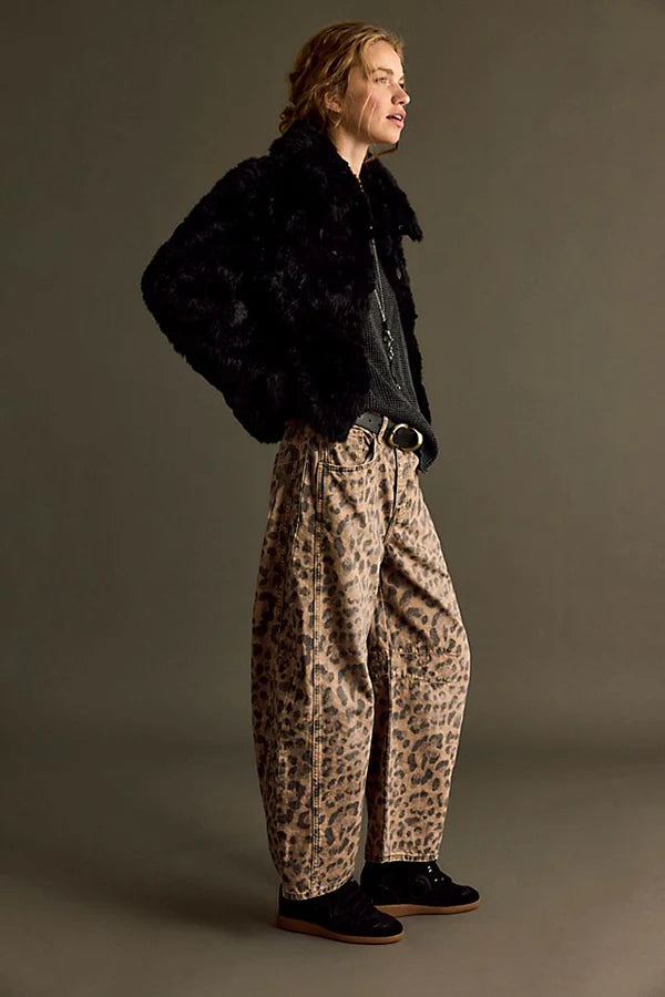 Good Luck Barrel-Leopard