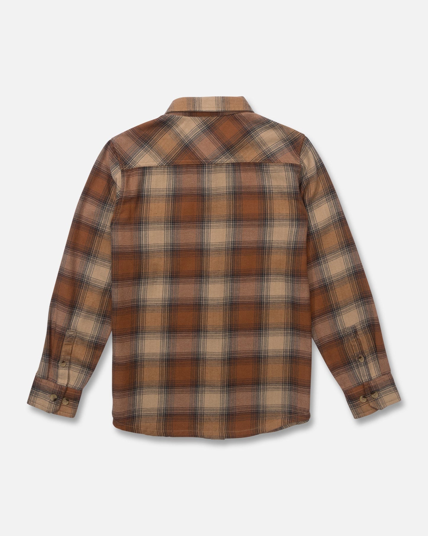 Daybreak Boys Flannel - Friar Brown