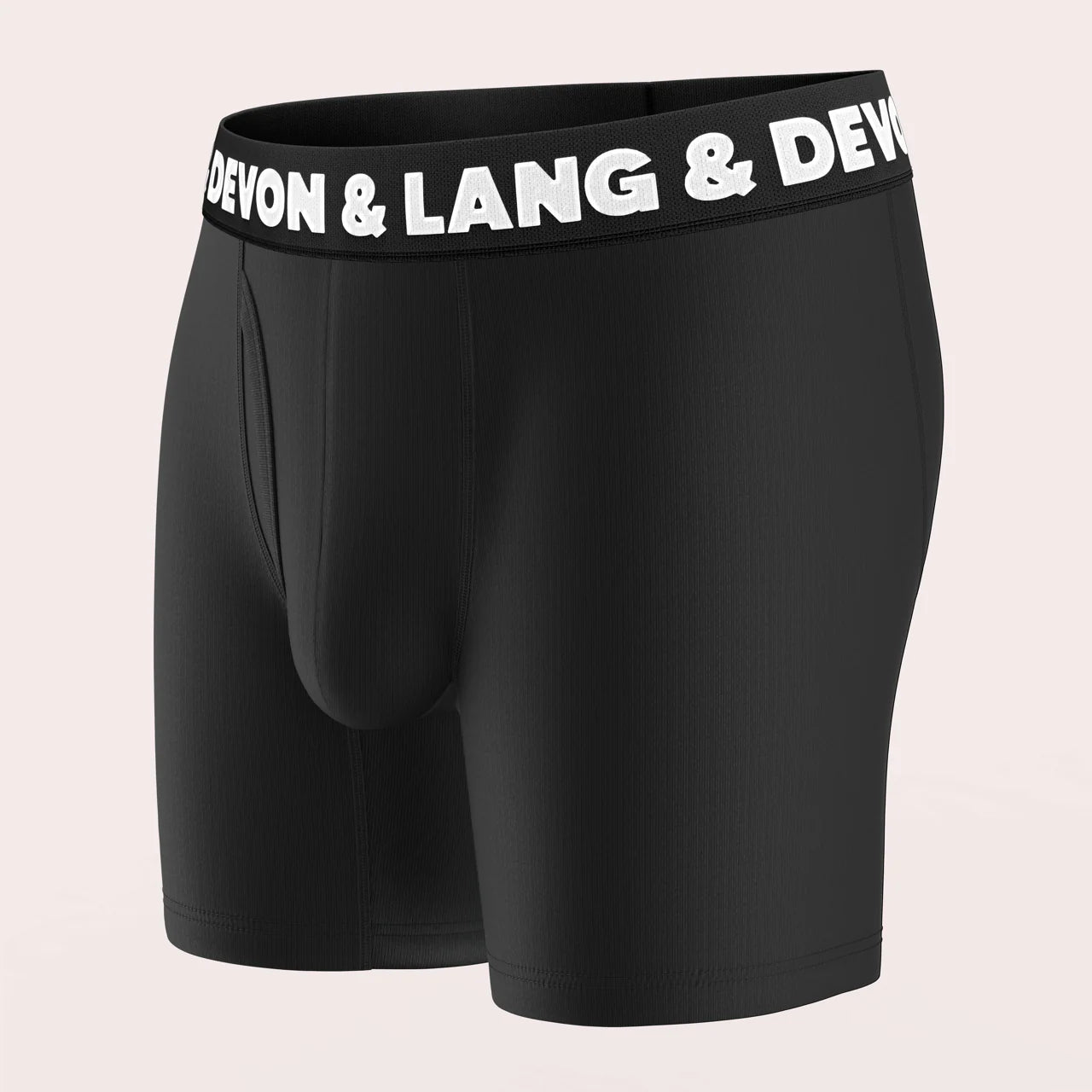 Devon +Lang Journey Boxer Brief - Hi-Contrast Obsidian