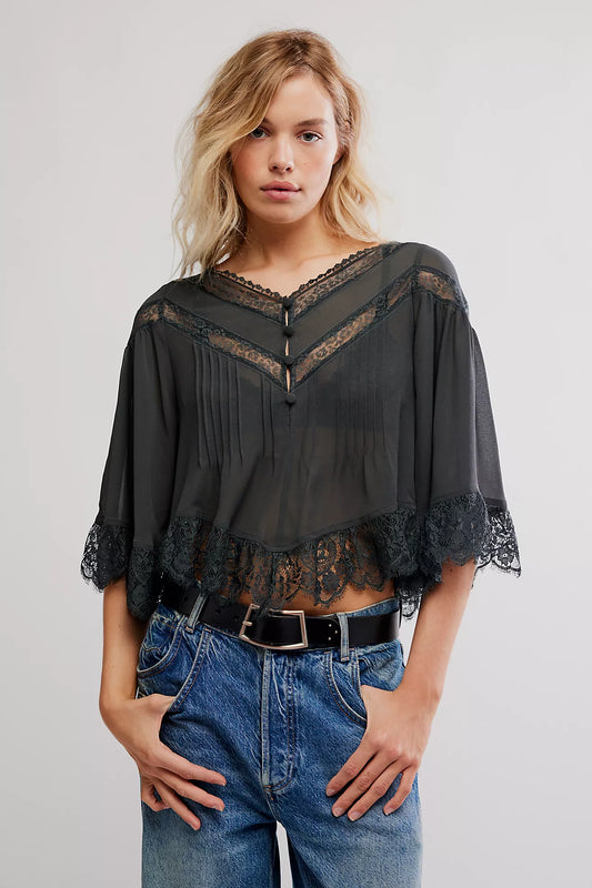 Bali Midnight Rain Top