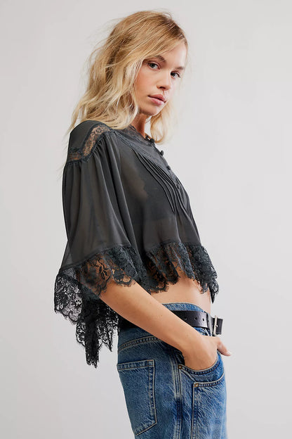 Bali Midnight Rain Top