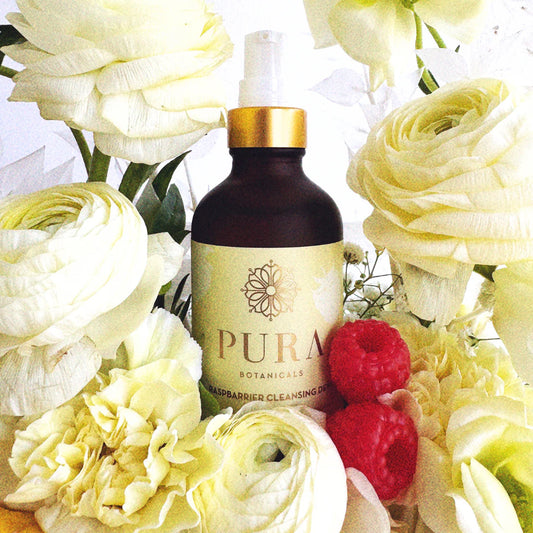 Raspberry Cleansing Dew | Facial Cleansing Oil & Makeup Remover