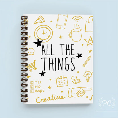 all the things | note book