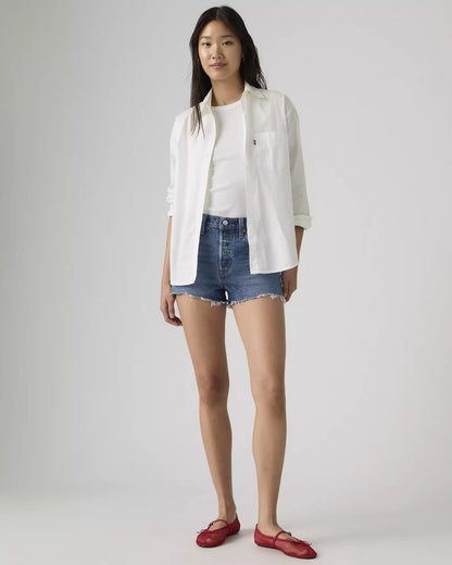501® Original Fit High-Rise Shorts Roll Away