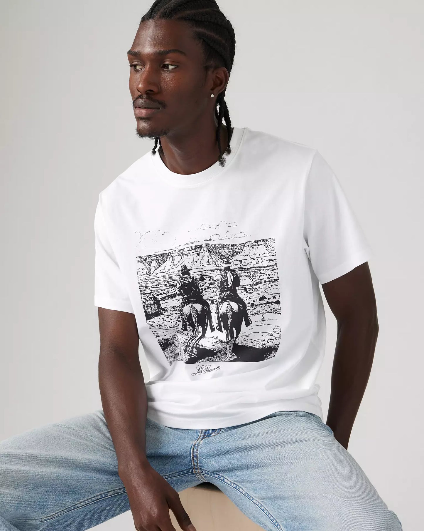 Relaxed Fit Short Sleeve Graphic Tee