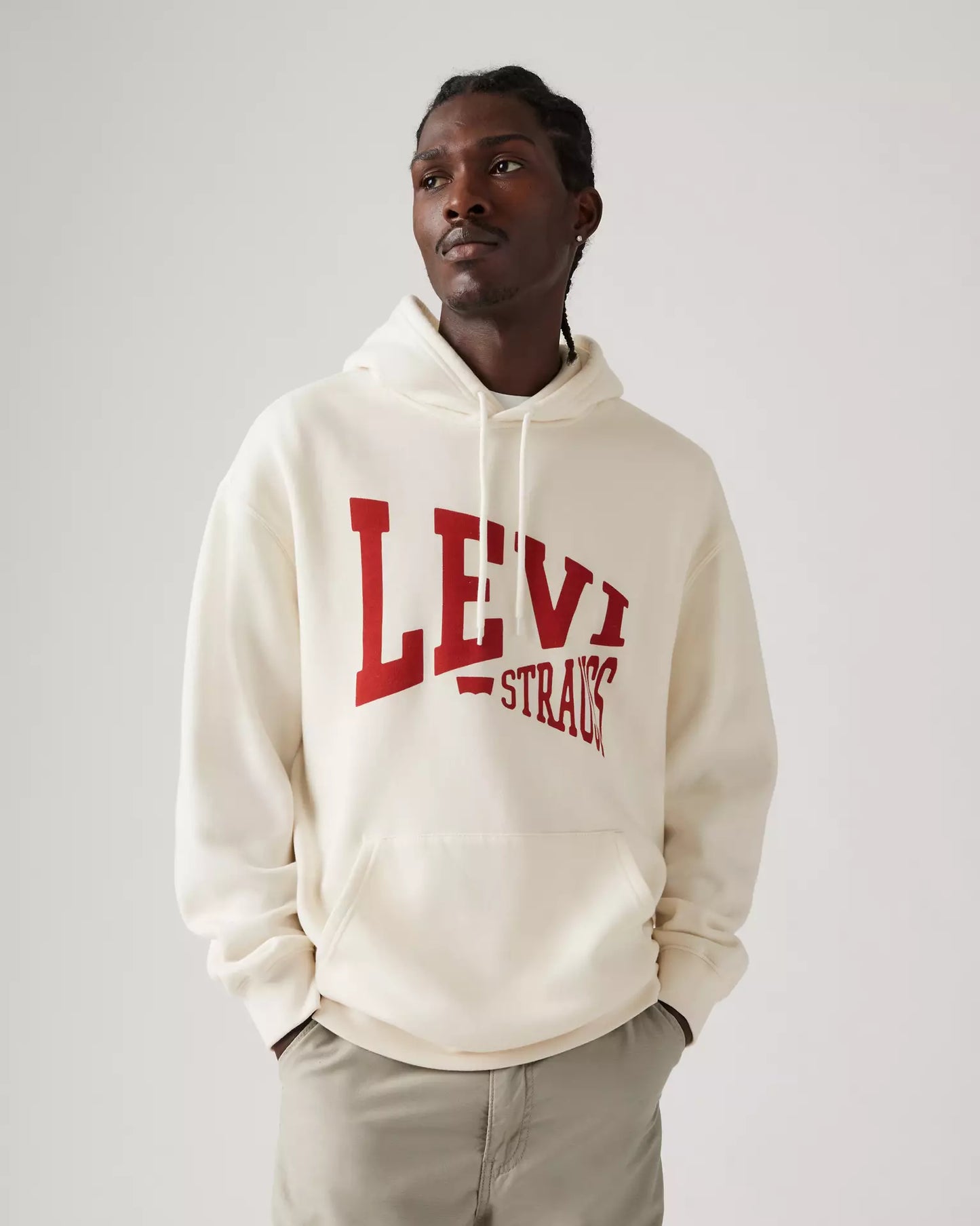 RELAXED FIT GRAPHIC HOODIE SWEATSHIRT