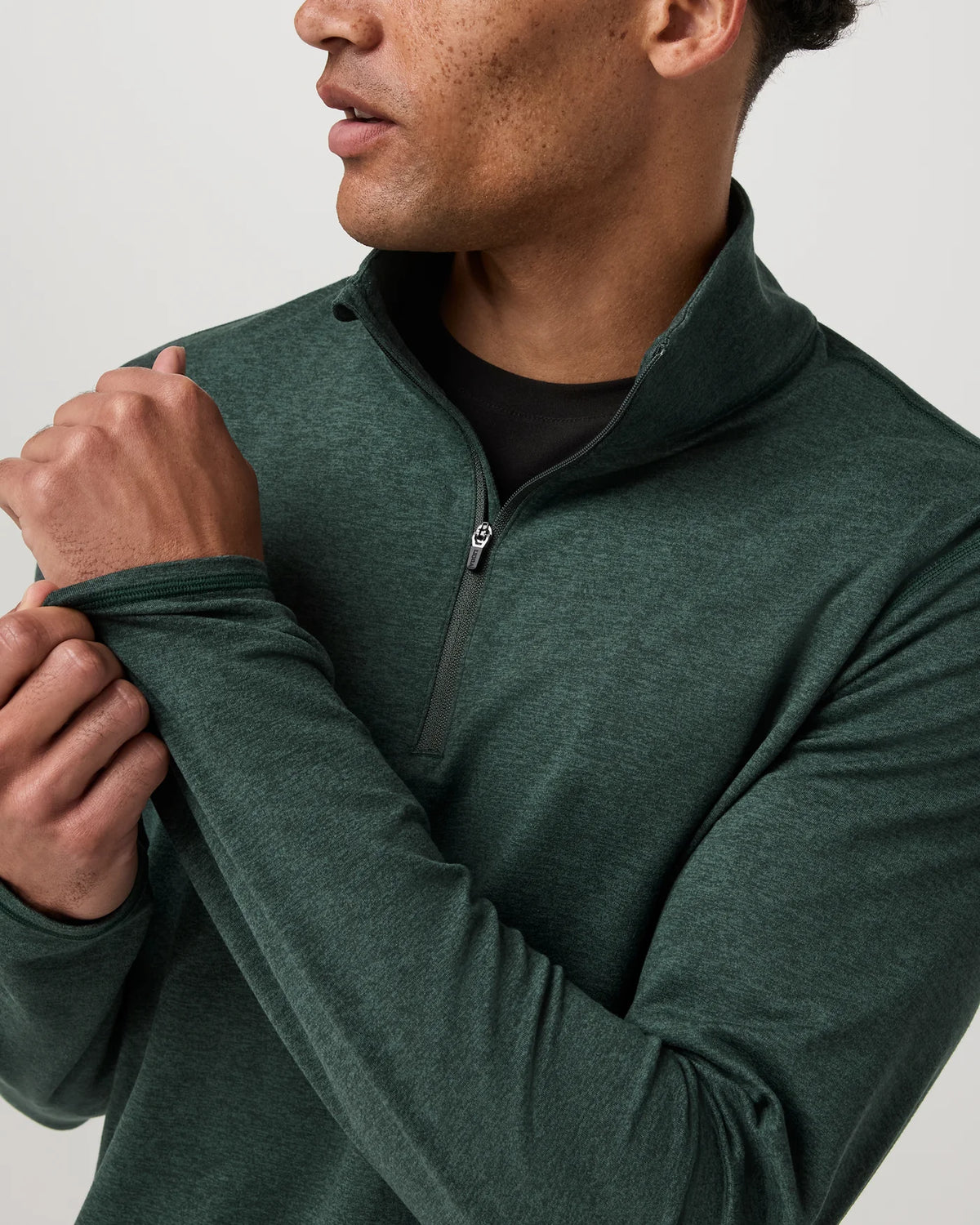 Ponto 1/2 Zip Mock Neck
