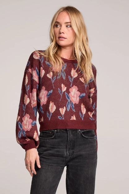 Ronnie Sangria Sweater