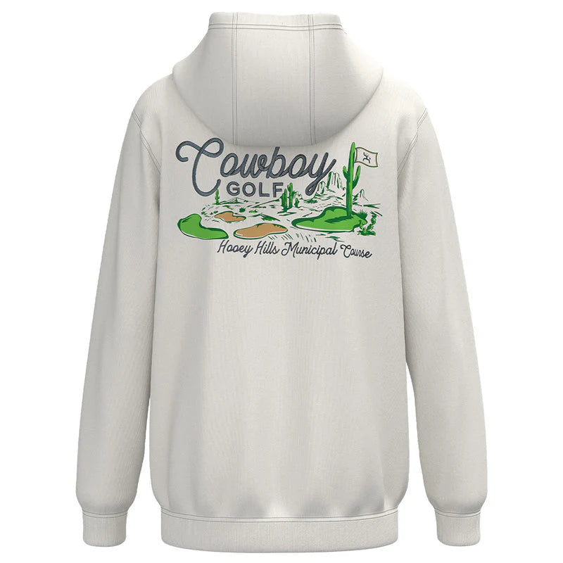 Hooey Hills Men's Whitecap Grey Hoody with Multi Color Logo