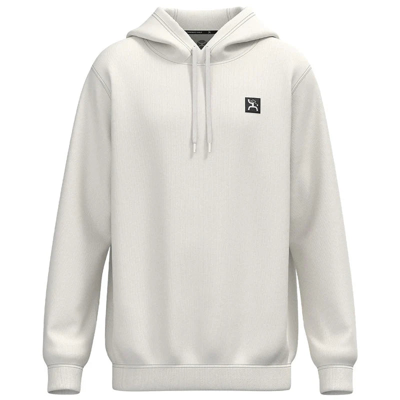 Hooey Hills Men's Whitecap Grey Hoody with Multi Color Logo