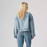 Loose Crop Trucker Jacket
