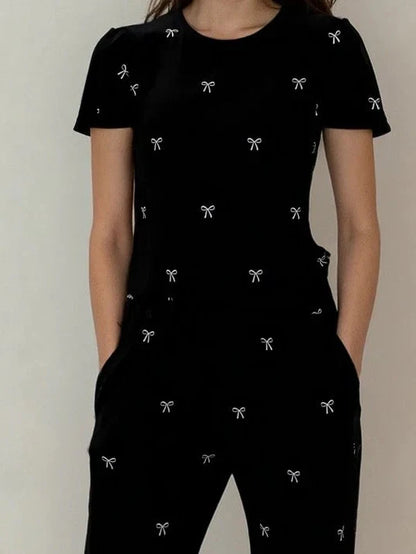 Heartfull or Bow Silky PJ’s