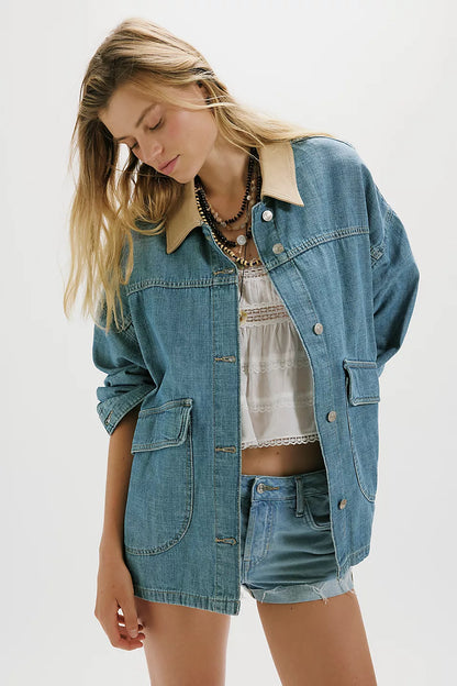 We The Free Lemon Denim Jacket