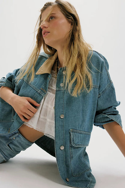 We The Free Lemon Denim Jacket