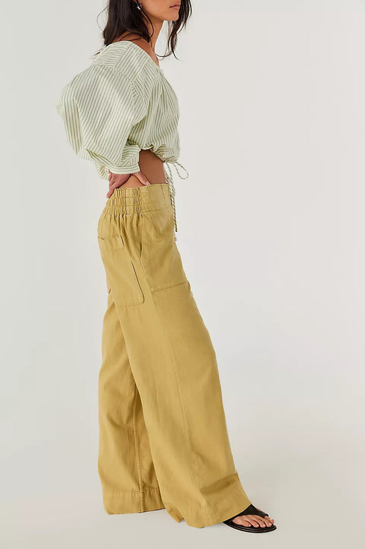 Breezy Denim Pull On