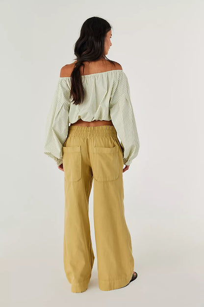 Breezy Denim Pull On