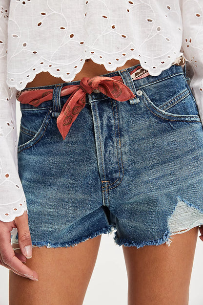 We The Free Now Or Never Denim Shorts
