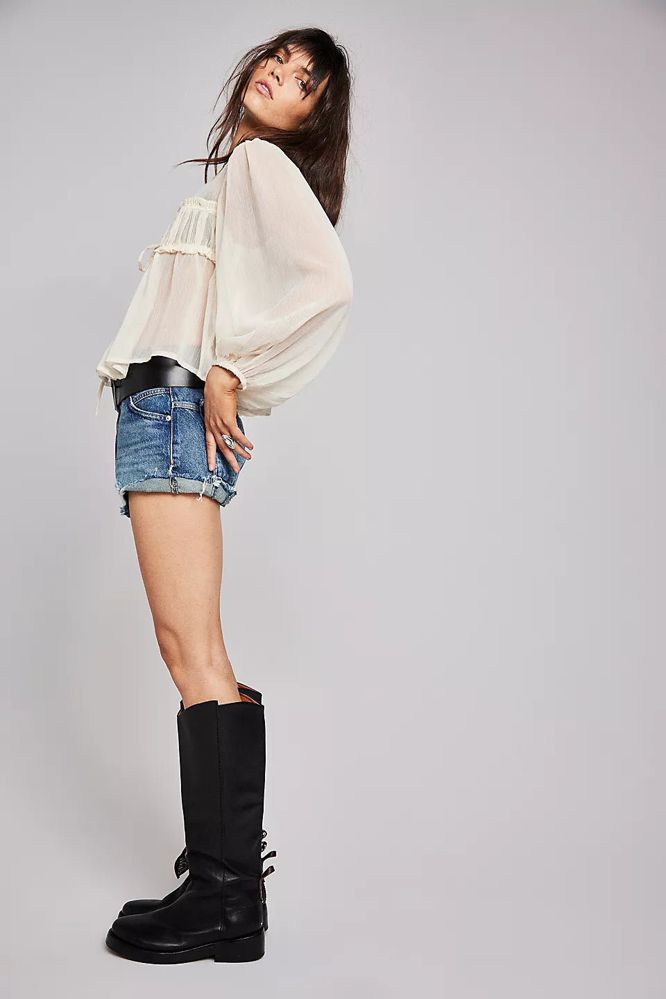 We The Free Now Or Never Denim Shorts