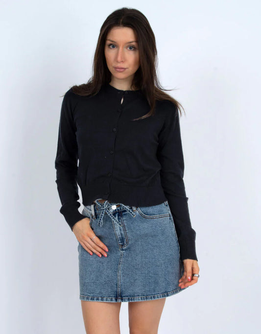 Astraea Long Sleeve Crew Cardi