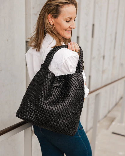 Gabby Woven Tote Bag