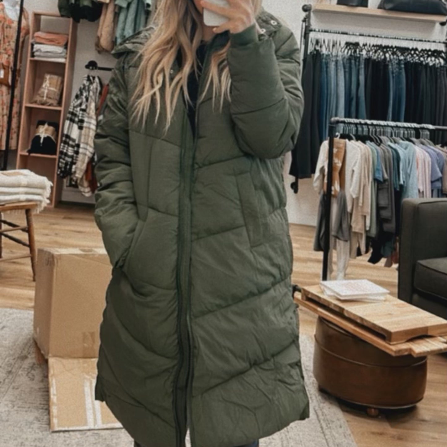 Jamilla Long Puffer Jacket