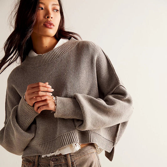 Easy Street Crop Pull Over