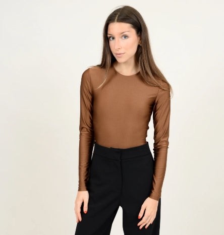 Roxi High Neck Crew