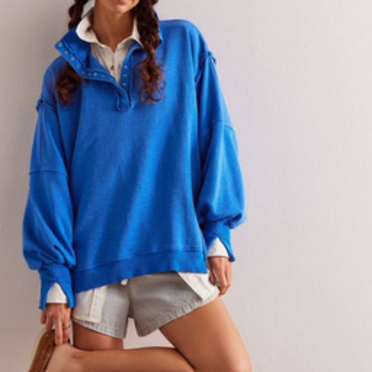 Camden Henley Sweatshirt