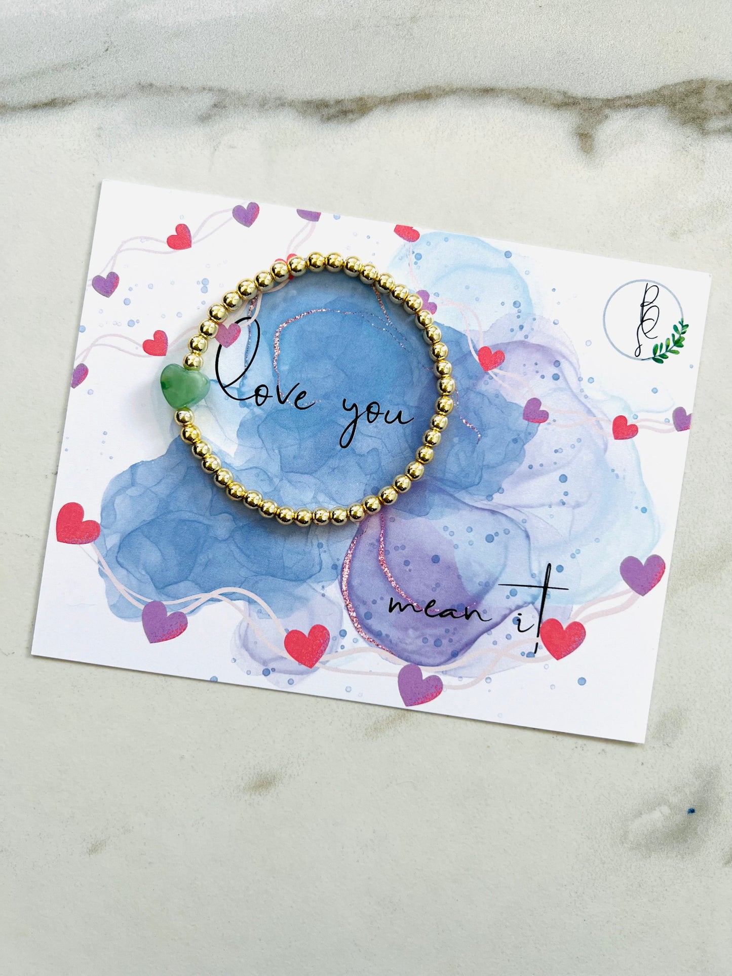 Love You, Mean it (Bracelet)