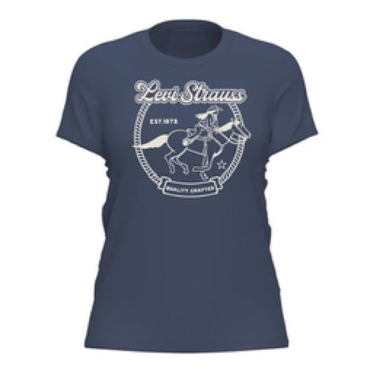The Perfect Tee Howdy Vintage Indigo