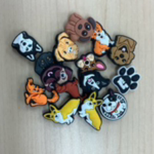 Dog croc charms