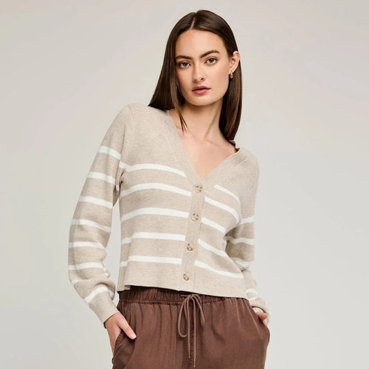 Eden Stripe Cardigan